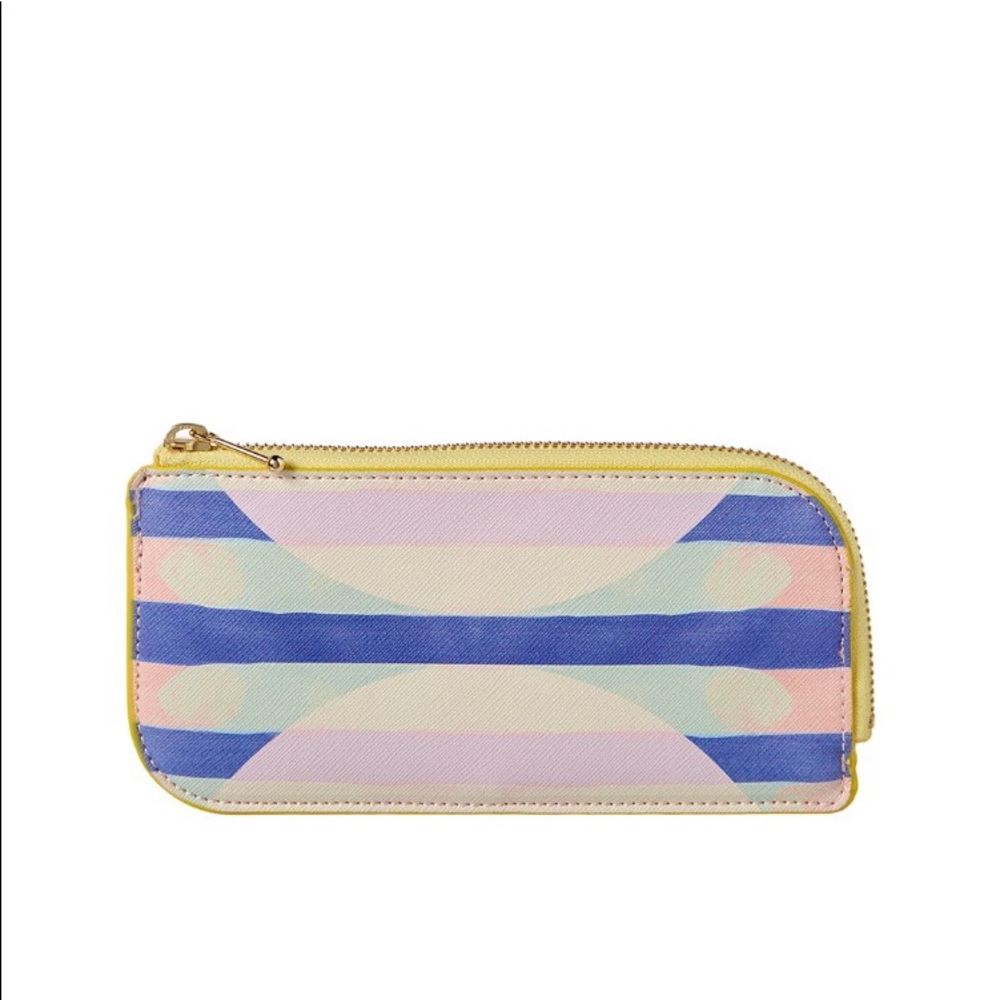 Anthropologie BESSIE STRIPED GEO POUCH